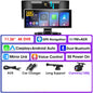 Srnubi 11.26 Inch 4K Dash Cam Wireless CarPlay & Android Auto Portable Car DVR Intelligent Systems Video Recorder GPS Navigation