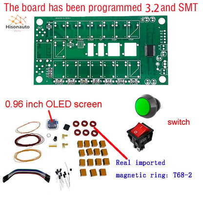 Hisonauto ATU-100 ATU100  Automatic Antenna Tuner 7x7 ATU-100mini by N7DDC assembled machine ready for use