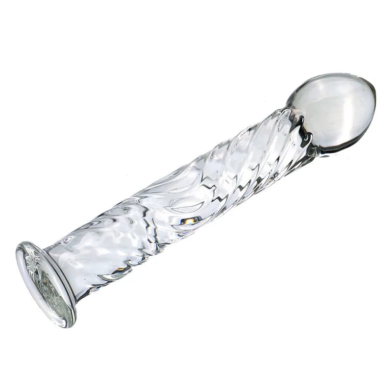 Love fairy stick Crystal Glass Dildo Penis Beads Anal Plug Butt Plug Sex Toys For Man Woman Couples Vaginal And Anal Stimulation