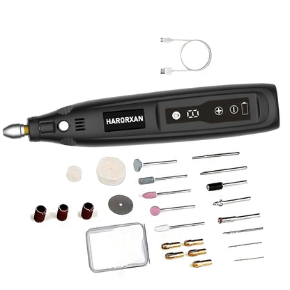 JANGKLIFE USB Cordless Rotary Tool Kit Woodworking Engraving Pen DIY For Jewelry Metal Glass Mini Wireless Drill