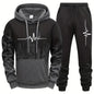 High Quality Men's Tracksuit Casual Jogging Men Versatile Sweatshirts Sweat Pants Fashion Comfort Daily Sports Simple Hoodie Set