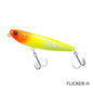 TSURINOYA FLICKER 70F Surface Fishing Lure Z Dog Floating Pencil 70mm 8.4g Chatter Artificial Hard Baits Trout Bass Pike Plug