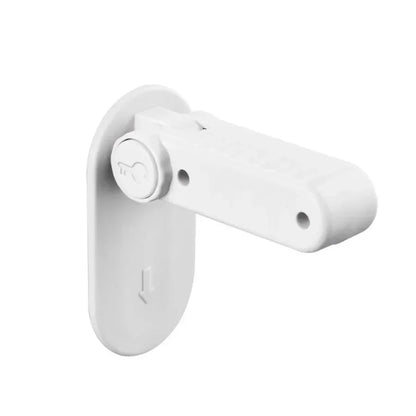 Universal Door Lever Lock Anti-Open Child Baby Safety Locks Punch-Free Multifunction Hidden Button Buckle for Home Security