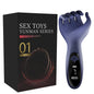 Glans Trainer for Men Powerful Vibrating Penis G Spot Masturbator Soft Fingertip Prolong Endurance Massage Vibrator Erotic Toys