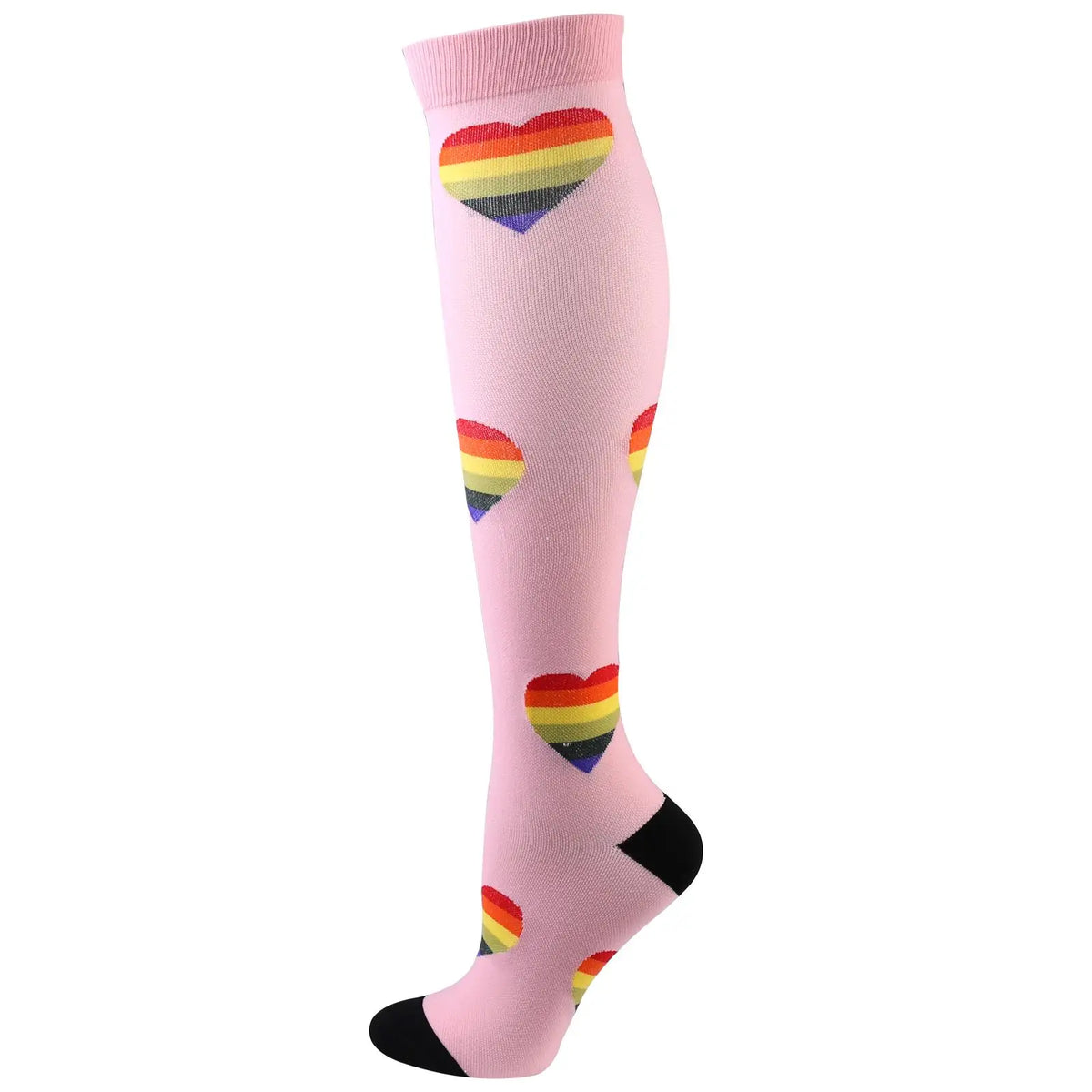 58 Style Compression Socks Medical Edema Diabetes Varicose Vein Stockings Graduated Pressure Legging Nursing Knee High Stockings