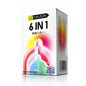 0.01 Ultra Thin Latex Condoms 6 Styles Lubricated Safe Contraception Intimate Products 12/36Pcs Box