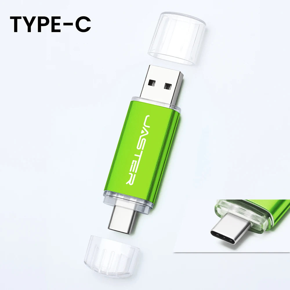TYPE-C Pen Drive 128GB USB Flash Drive 64GB USB-C Memory Stick Creative Gift Pendrive 32GB U Disk 16GB for Phone USB Stick 8GB