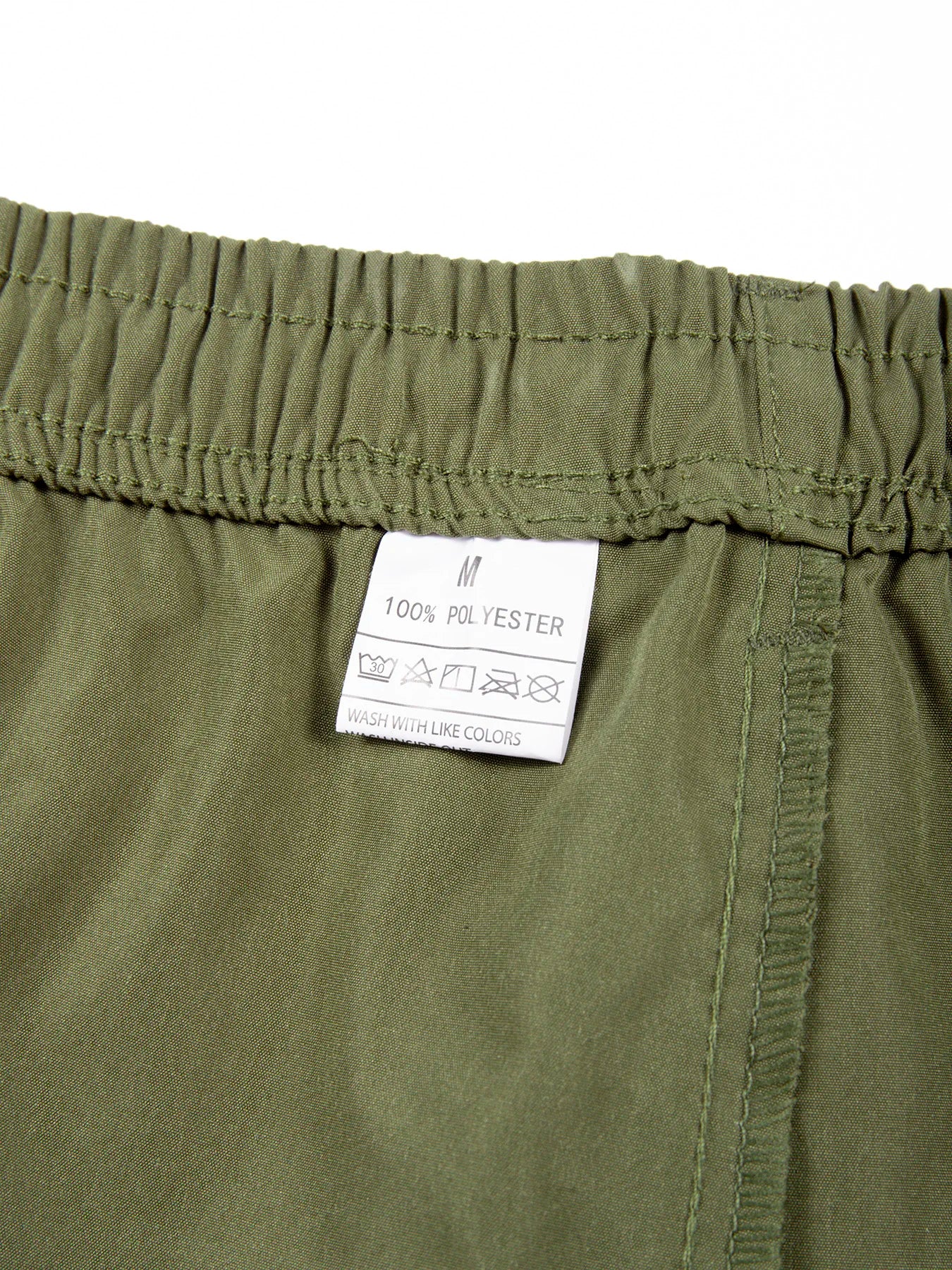 Men's Tactical Shorts Elastic Waist Cargo Work Shorts Men Outdoor Casual Street Style Jogging Shorts Loose Work Casual Shorts