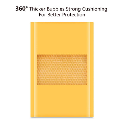 10pcs Kraft Bubble Mailer Bulk High Density Bubble Waterproof Self Seal Adhesive Shipping Bags Protect Your Item Cushioning
