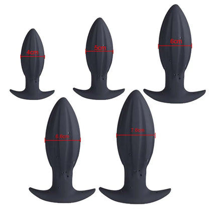 Soft Anal Plugs for Gay Men Prostate Massage Liquid Silicone 35-80mm Huge Butt Plug Anal Training Comfortable To Wear But Plug