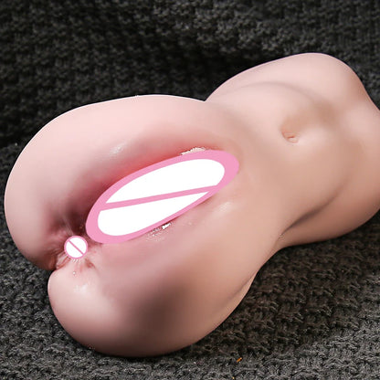 Pocket Pussy Lifelike Female Vagina Anal 2 Holes Adult 18+ Adult Masturbation Sex Toys High Quality Male Portable Sex Products
