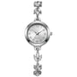Elegant Women Watches Luxury Rhinestone Bracelet Bracelet Quartz Watch Reloj Mujer Girls Clock Gift（Without Box）