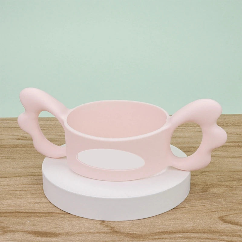 Classic Feeding Bottle Handles Soft Compatible Silicone Baby Nursing Bottles Handles Easy to Carry Handles for Hegen Bottle Size