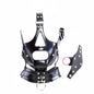 BDSM PU Leather Straitjacket Bondage Body Harness Adult Game Straight Jacket Halloween Clubwear Costume Armbinder Sex Toys Women