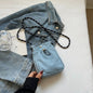 Nylon Crossbody Bag Soft Mini Phone Wallet Multifunctional Square Shoulder Bag Crossbody Purse Canvas Purse Messenger Bag