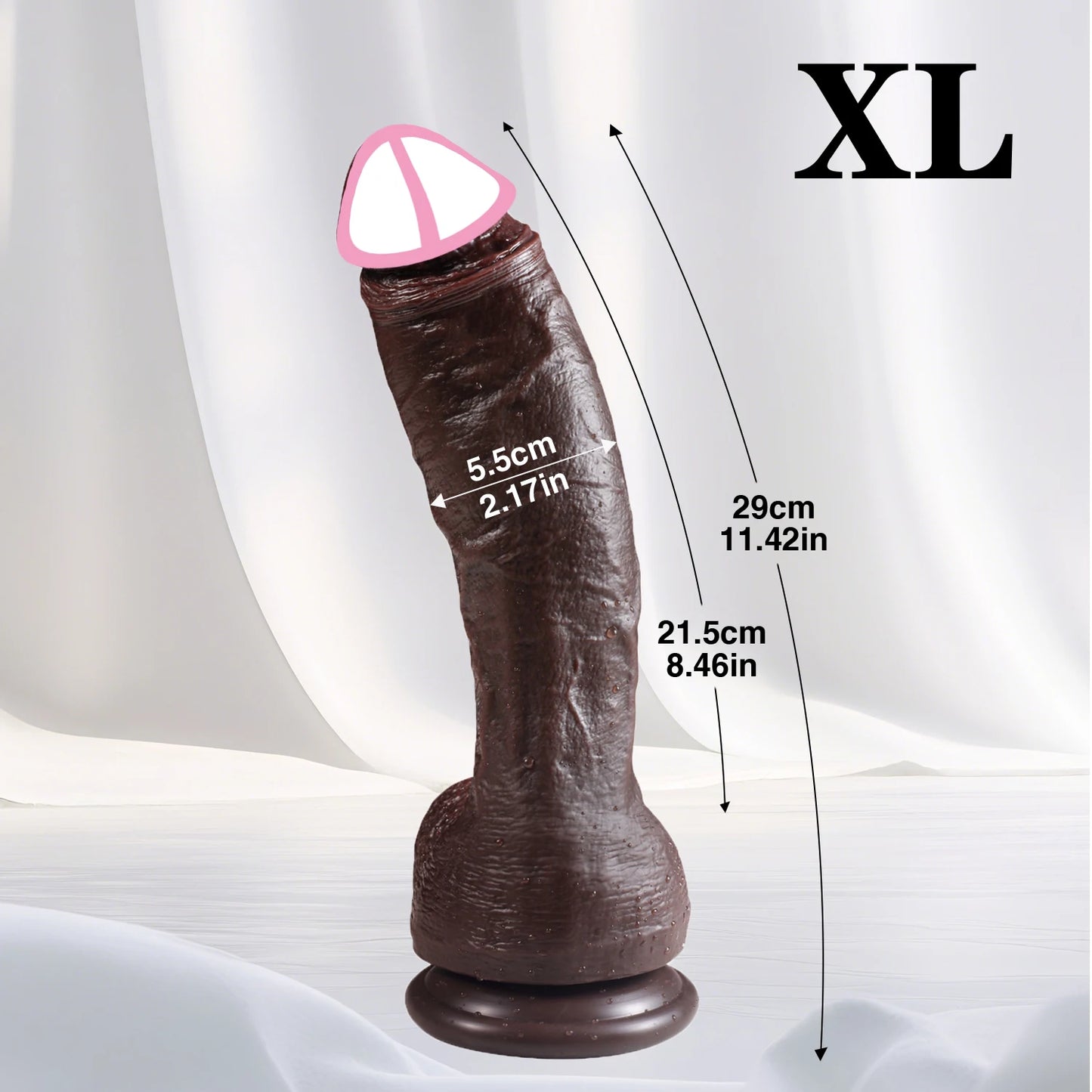 Soft Dildo Realistic Skin Penis Cheap Double Silicone Dildos Suction Cup Thick Dick Anal Sex Toys Men Women Gay Strapon Cock
