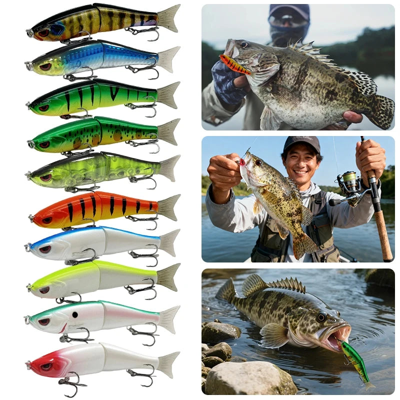 11.5cm/18.5g Balam Glide Bait Catfish Joint Giant Hard Bait Swimbait for Pike Bass Saltwater Glide Bait Leurre De Pêche