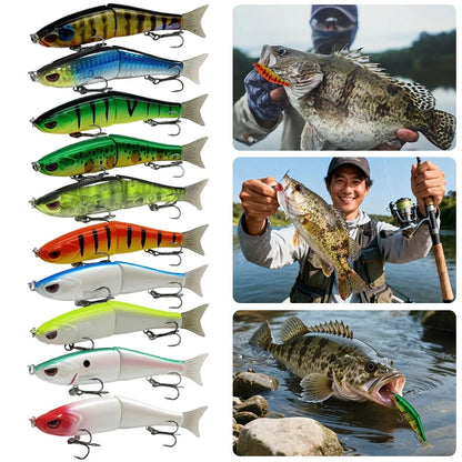 11.5cm/18.5g Balam Glide Bait Catfish Joint Giant Hard Bait Swimbait for Pike Bass Saltwater Glide Bait Leurre De Pêche