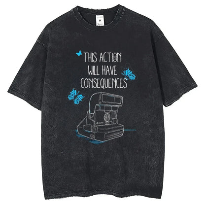 Life Is Strange Cotton T-shirt Short Sleeve Custom Man T-shirts Mens Tshirt Hip Hop Streetwear New Arrival Male Clothes