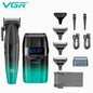 VGR Face Shaver Professional Hair Trimmer Mini Shaver Cordless Beard Trimmer Adjustable Barber Hair Clipper V-906 V-003 V-308