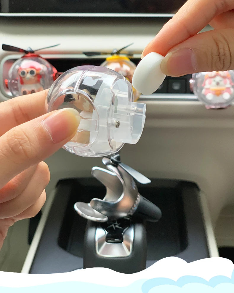 [Just Refills,exclude any pilot/plane] bear car air fresheners replacement tablets fragrance pods aroma supplement perfume pads
