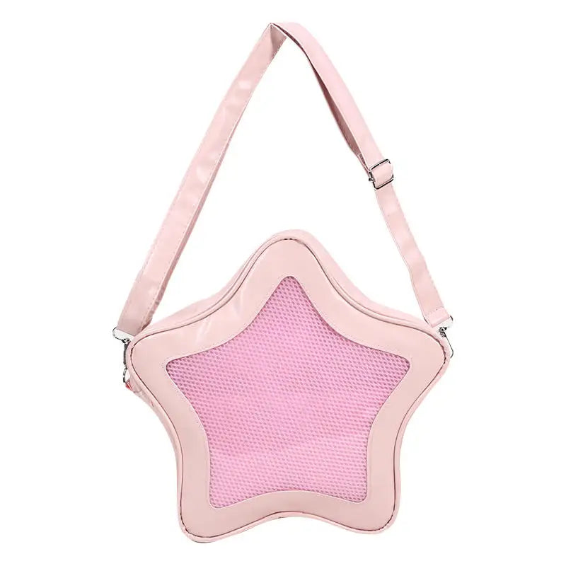 Cute Kawaii Ita Bag Original Anime Five Pointed Star Two-dimensional Crossbody Street Fashion Ulzzang Shoulder For Girls 2025