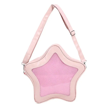 Cute Kawaii Ita Bag Original Anime Five Pointed Star Two-dimensional Crossbody Street Fashion Ulzzang Shoulder For Girls 2025