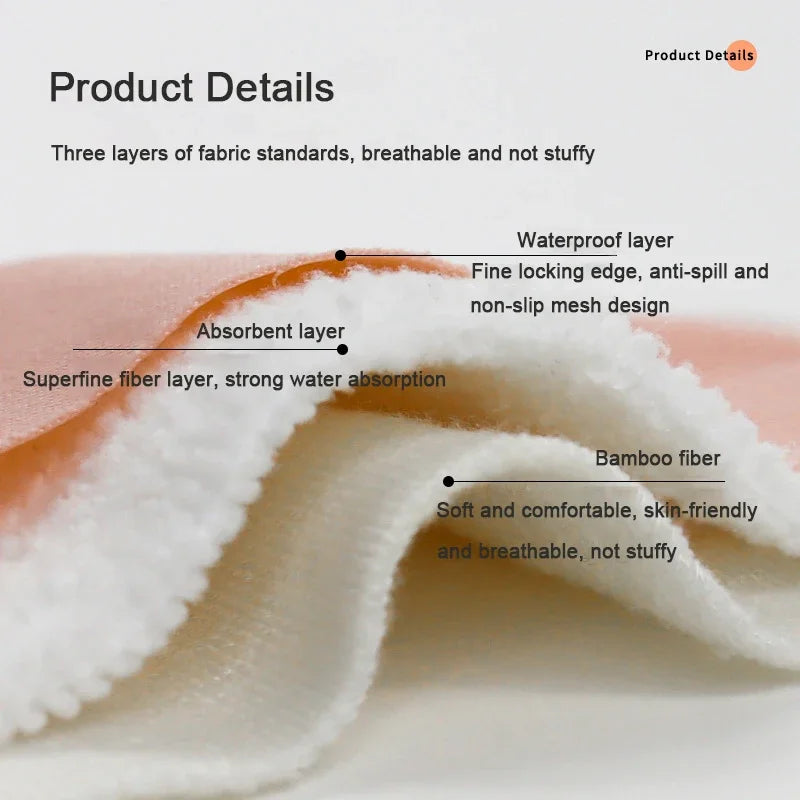 Leak Proof Washable Dry and Anti Overflow Breast Pad for Pregnant Women Reusable Breast Patch Pad for Pregnant Women