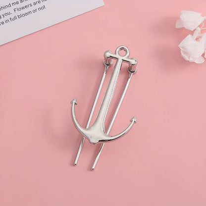1 Piece Stylish Anchor Metal Bookmark - Durable Reader Page Holder, Perfect Gift or Office Accessory, School Office Supplies