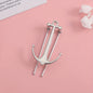 1 Piece Stylish Anchor Metal Bookmark - Durable Reader Page Holder, Perfect Gift or Office Accessory, School Office Supplies