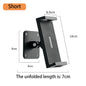 Adjustable Tablet Wall Mount Phone Stand Long Arm 360 Degree Rotatable Cantilever Desk Bed Holder for 4.7-12.9 inch Support iPad