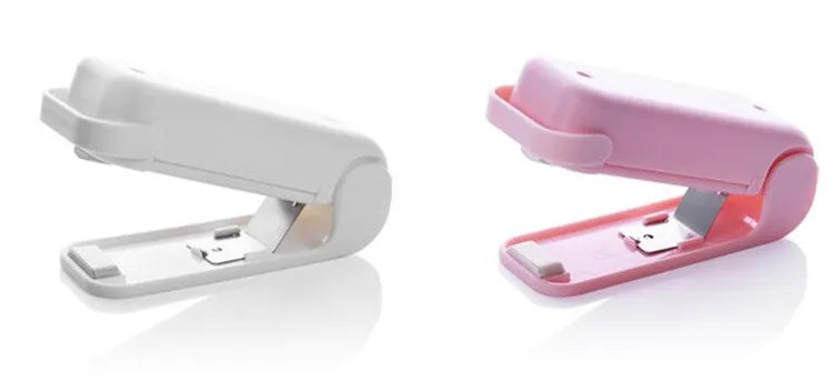 Mini Heat Bag Packaging Sealer Portable Plastic Bag Clip Sealing Machine Food Storage Seal Snack Sealing Kitchen Gadgets