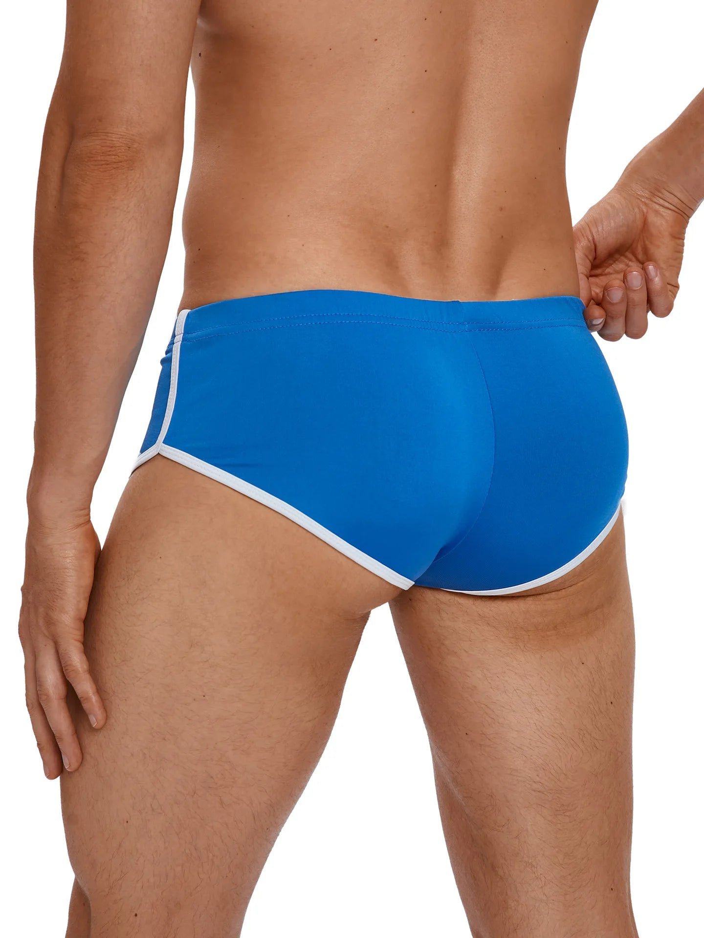 Sexy Running Elastic Sport Shorts Men's Summer Shorts Hot Pants Bar Nine Points Slim Fit Cotton Milk Silk Men's Fashion