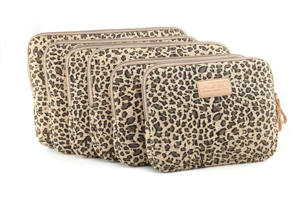 Fashionable classic charm leopard print notebook inner bag iPad/11/13/14 inch 15.6-inch computer bag for men and women