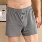 1PCS Men's Underwear Aro Pants Pure Cotton Home Sleeping Pants Loose Breathable Men's High Waisted Four Corner Boxers Shorts