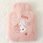 250/500ML Warm Hot Water Bottle Bag Girl Warm Belly Warmer Filled Mini Explosion-proof Portable Winter Reusable Cute Hand Warmer