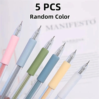 1+4PCS/5PCS Pen Knife Mini Pressing Engraving Pen Ins Mini Account Sticker Art Knife Paper Art Knife Pen Cutting Paper Knife