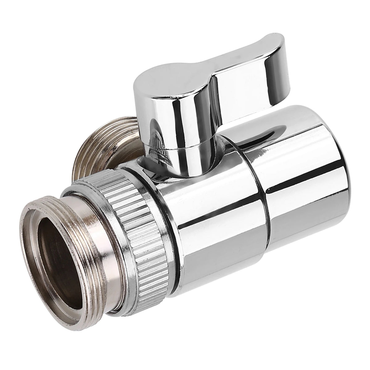 G1/2 Brass Bathroom Kitchen Basin Sink Faucet Splitter Diverter Valve To Hose Adapter M24 Outer Thread M22 Internal Thread