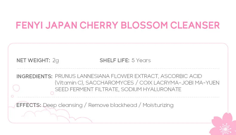 40pcs Face Skin Care Set Cherry Blossom Essence Moisturizing Cream & Collagen Eye Cream & Face Toner & Cleanser Portable Kit