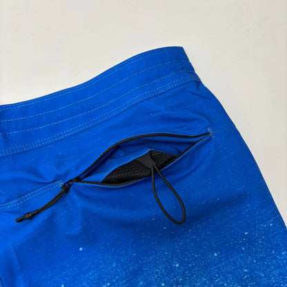 Classic Hur Men's Two-line Shorts Surf Swim Sport Waterproof Beach Boardshorts High Stretch Quick-dry Man Swim Trunks