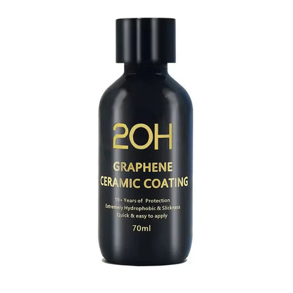 20H Advanced Graphene Ceramic Coating for Cars (70ml) Self Healing and UV Track Technology Car Care Product