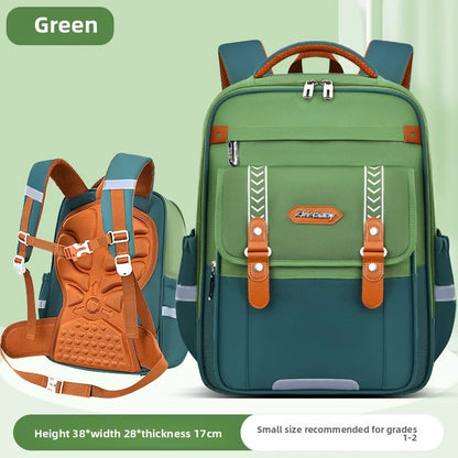 New Primary School Students' Backpacks for Boys and Girls Suitable for Grades 1-6 - 9 Large Capacity Children's School Bags