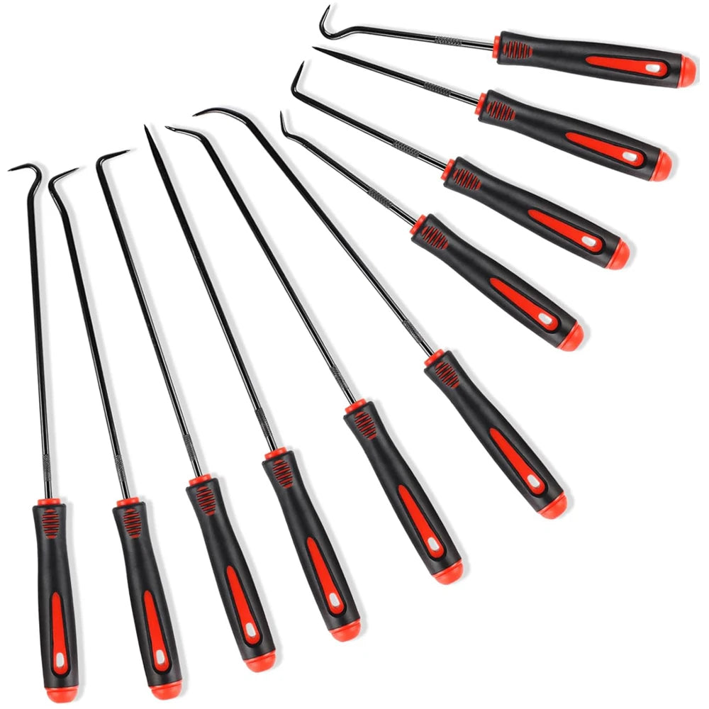 Car Auto Vehicle Oil Seal Screwdrivers Set O-Ring Seal Gasket Puller Remover Pick Hooks Tools Sealing Repair Tools 16cm 4Pcs
