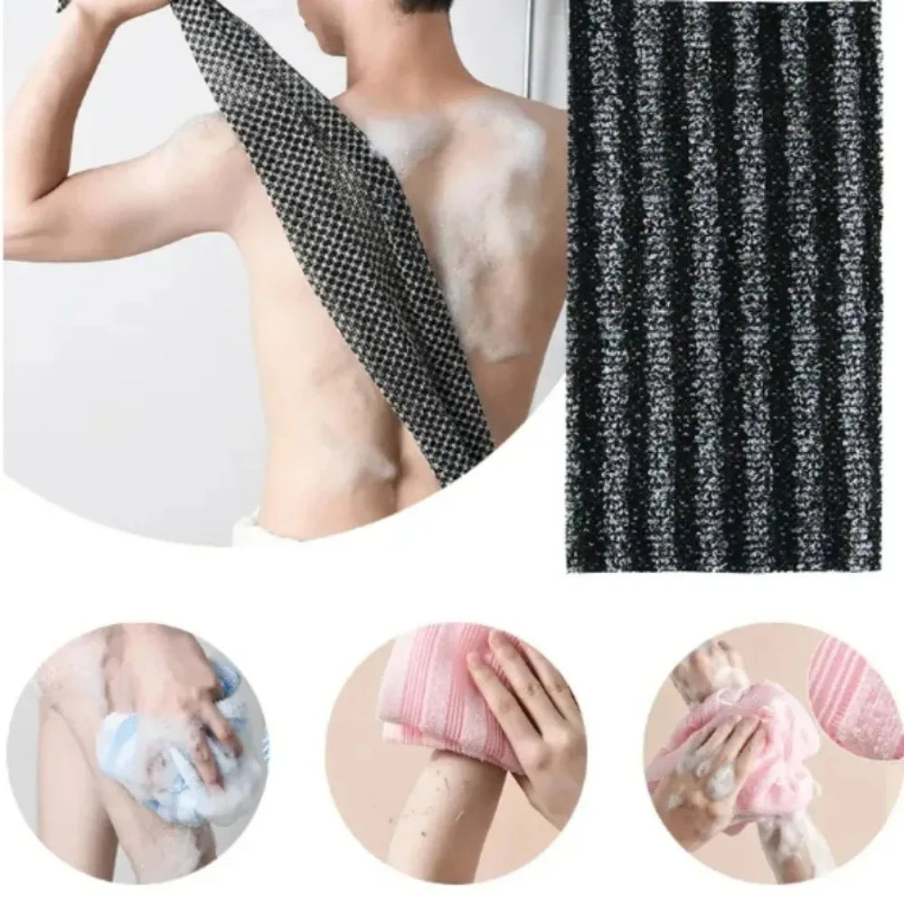 Unisex Back Exfoliating Scrub - Shower Body Scrub for Men Women, Gentle Skin Care