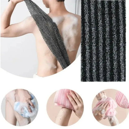 Unisex Back Exfoliating Scrub - Shower Body Scrub for Men Women, Gentle Skin Care
