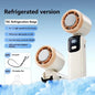 New Ice Cooling Handheld Fan 100 Speeds Turbo Portable USB Desk Fan Foldable/Hangable for Outdoor Fast Chill Ice Compress