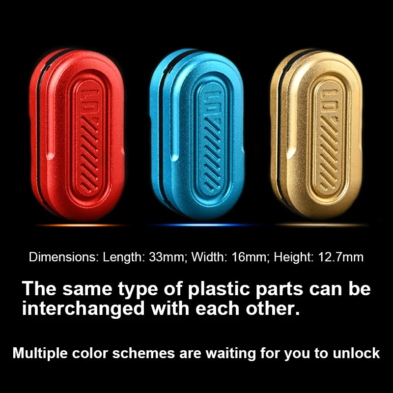 Pod Fidget Slider Metal Fidget Toys ADHD Tool Anti-anxiety Office Desk Toys Adult Stress Relief Toys