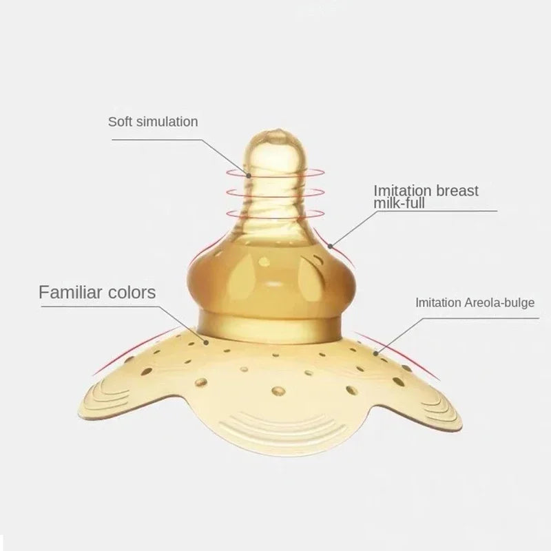 2Pcs Silicone Nipple Protector Breastfeeding Mother Protection Milk Cover popular
