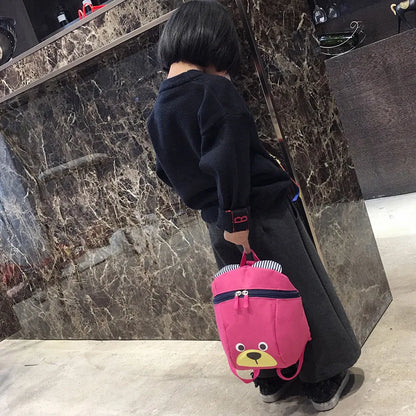 Kids Children Anti-lost Cartoon Bags High Quality Safety Harness Reins Toddler School Backpack Cute Cartoon Light Rucksack 아동가방