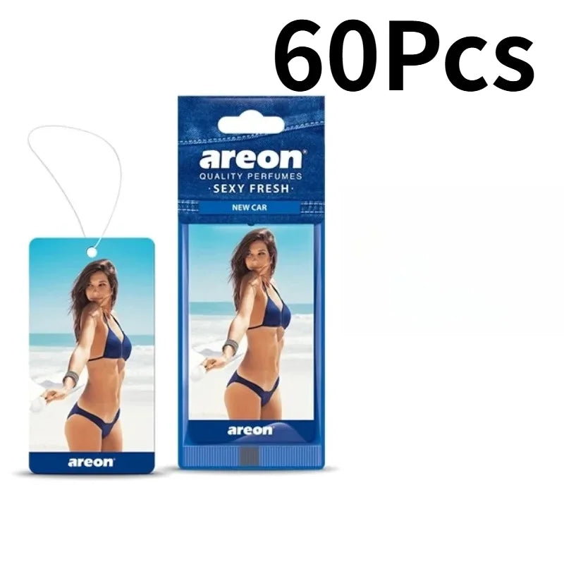 Girl Poster Car Air Freshener 6 Styles 20‑120 Pack Hanging Scent Paper Cards For Auto Closet Home Decor